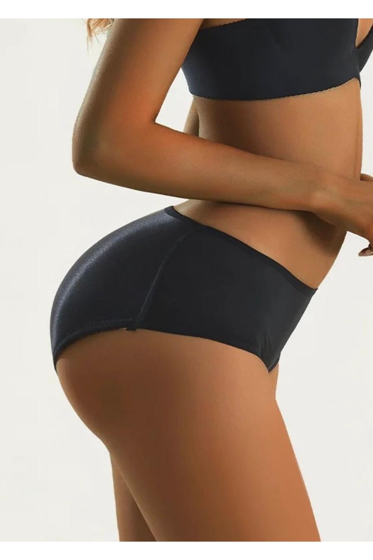Siyah Popo Şekillendirici Külot Korse - 721