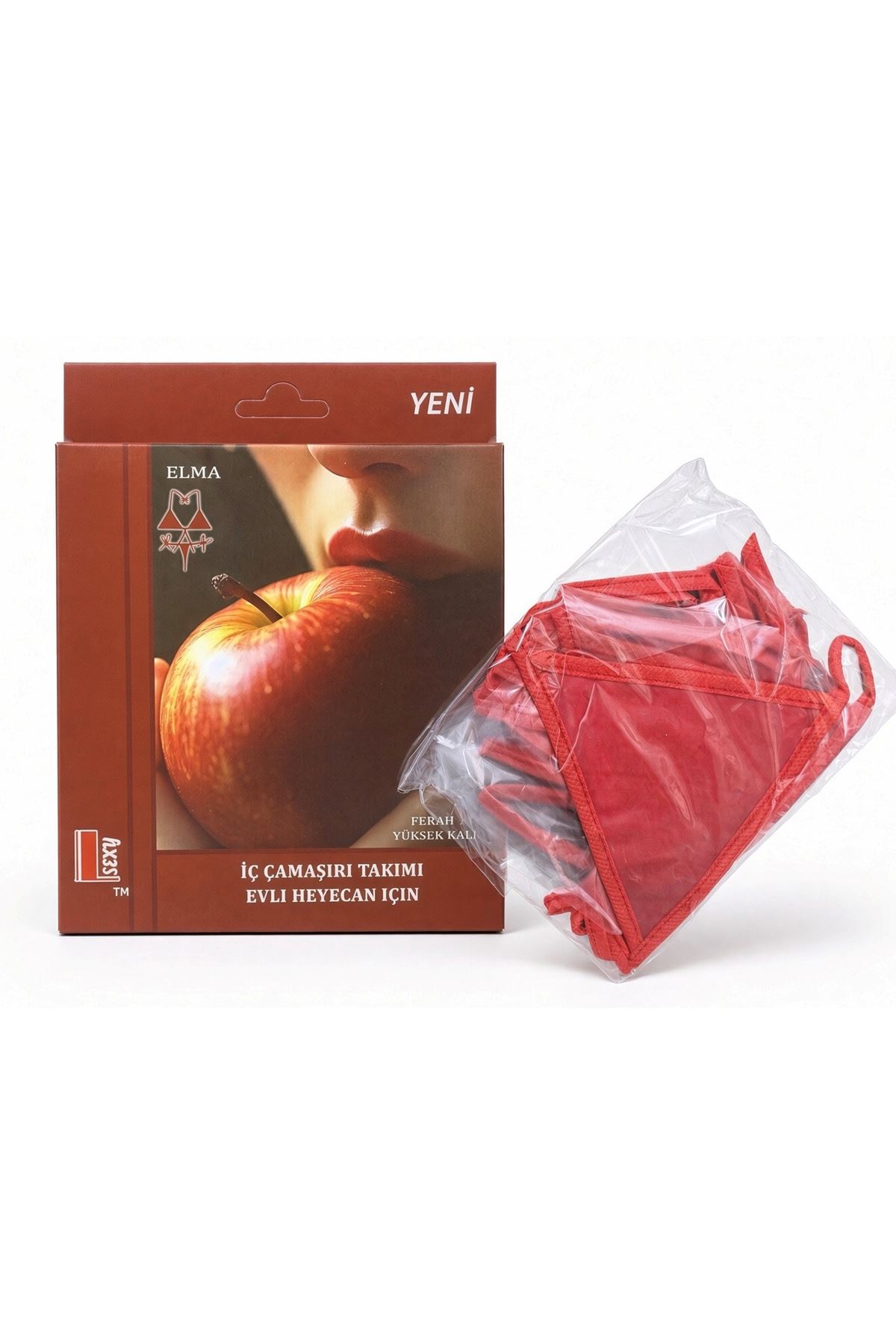 Elma Aromalı Yenilebilir İç Çamaşırı Takımı