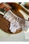 White Women's Polka Dot Panties Margarita-K1007