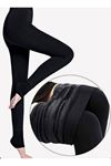 BLACK PLUSH LEGGINGS PT580-1