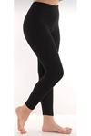 Women's Black Thermal Leggings with Fleece Lining